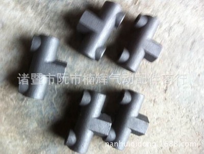 【供应空压机配件五通六通系列4分规格】价格,厂家,图片,风机设备配件,诸暨市阮市楠辉气动配件商行-