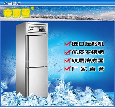 厂家批发六门商用不锈钢冷柜 二门厨房冷柜 立式冷冻柜【图】- 勤加缘网